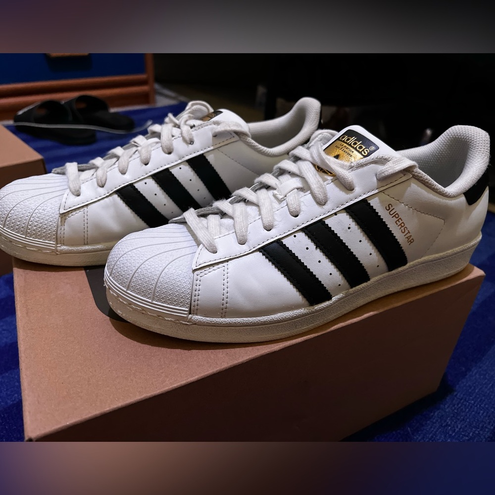 Adidas SuperStars (White&Gold)